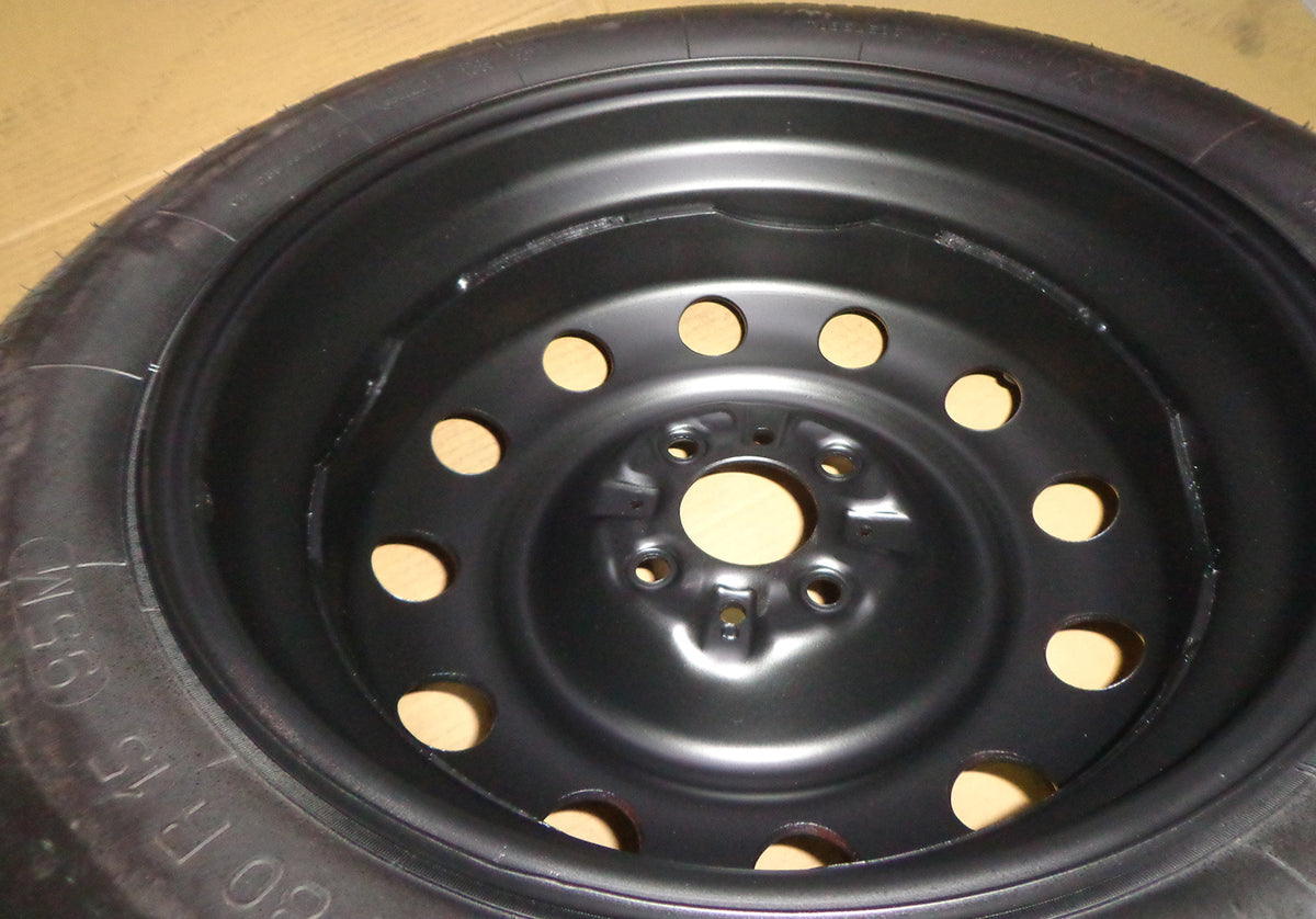 Ruotino Di Scorta 15 Fiat Panda 125-80-15 Lanc Ypsilon 500 Qubo Ford ka