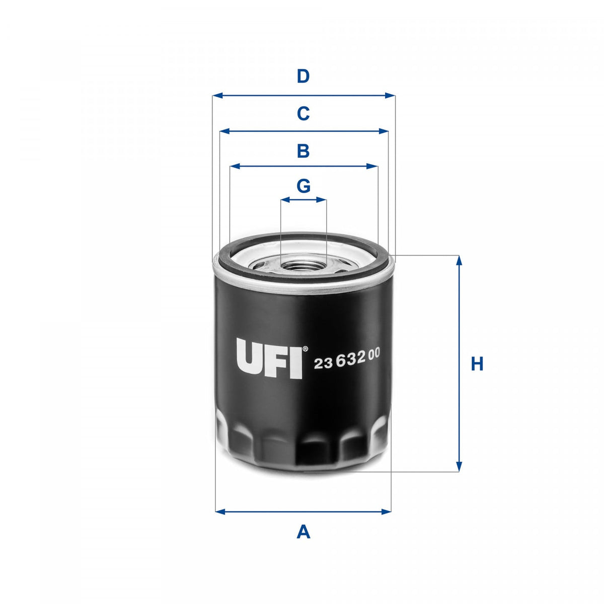 Filtro olio UFI per Ford Jaguar Land Rover Volvo