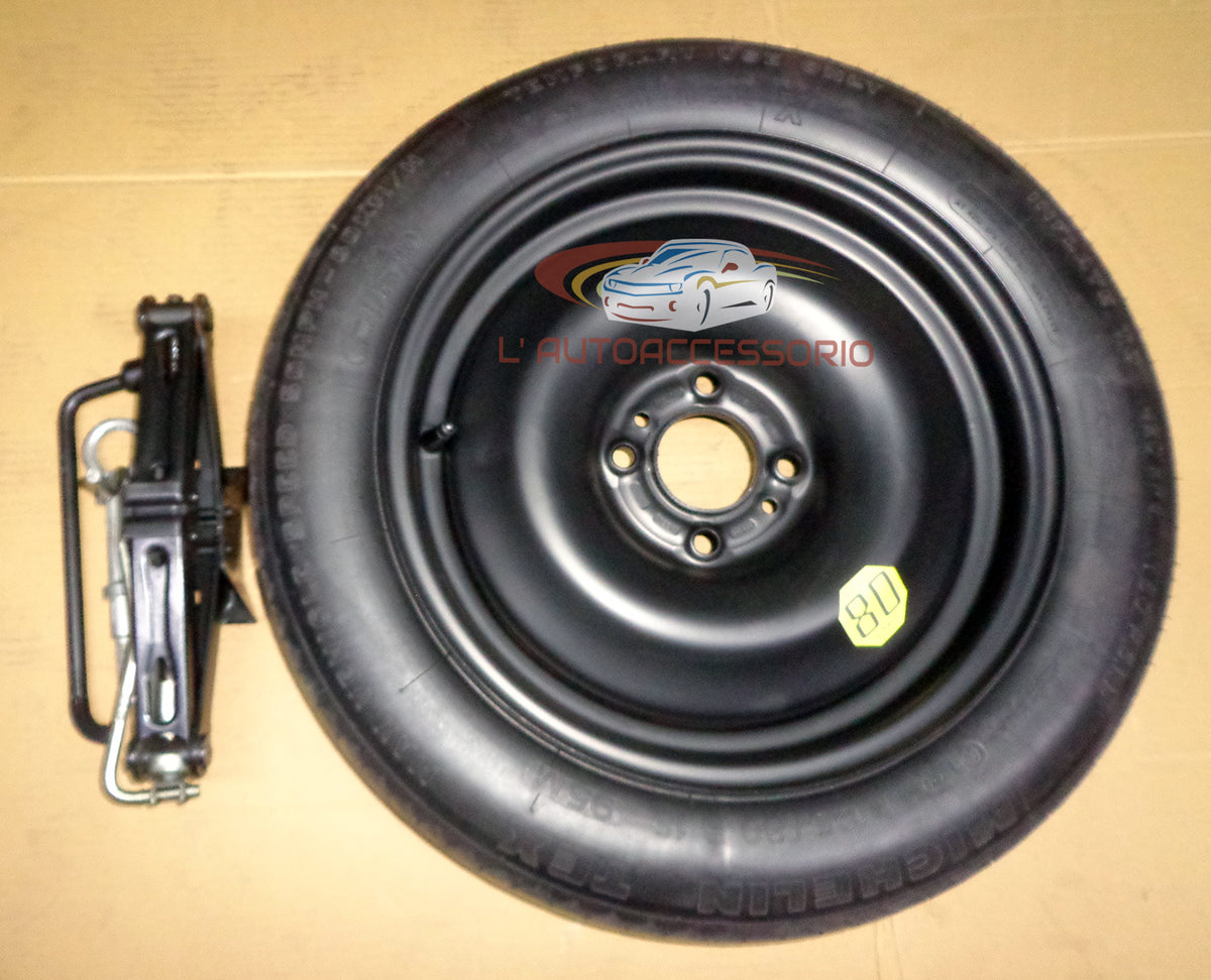 Ruotino di scorta 15 CITROEN C3 C4 Peugeot 207 308 208 2008 Opel CORSA TATA