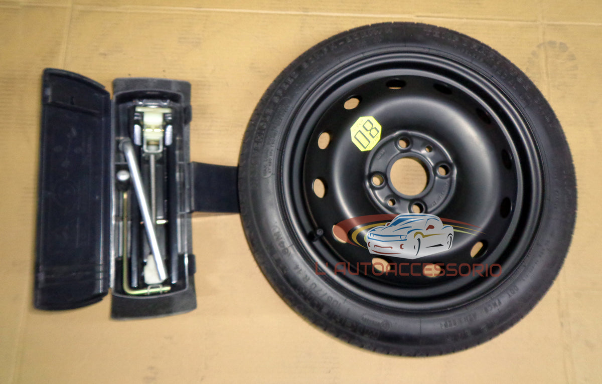 Ruotino Di Scorta 14 Fiat Panda 500 MINIMO INGOMBRO GAS 105-70-14