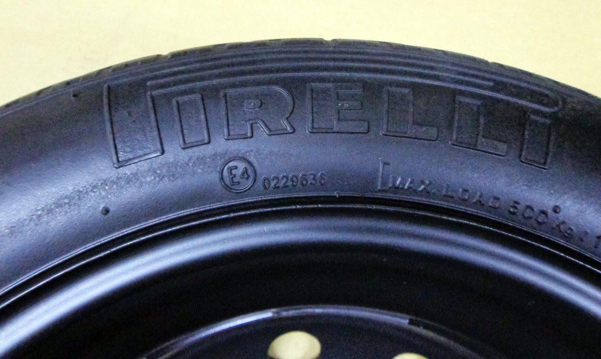 Ruotino di scorta 14 Fiat Panda 500 Strada-Citroen Nemo 135-80-R14