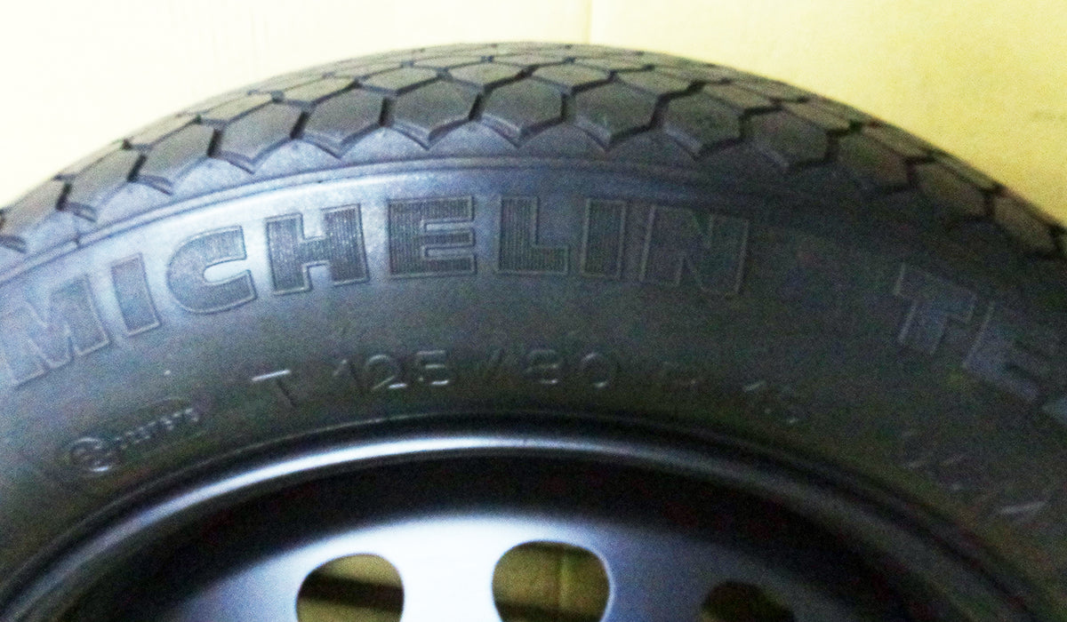 Ruotino Di Scorta 15 Fiat Panda cross 125-80-15 Lanc Ypsilon 500 Qubo Ford ka