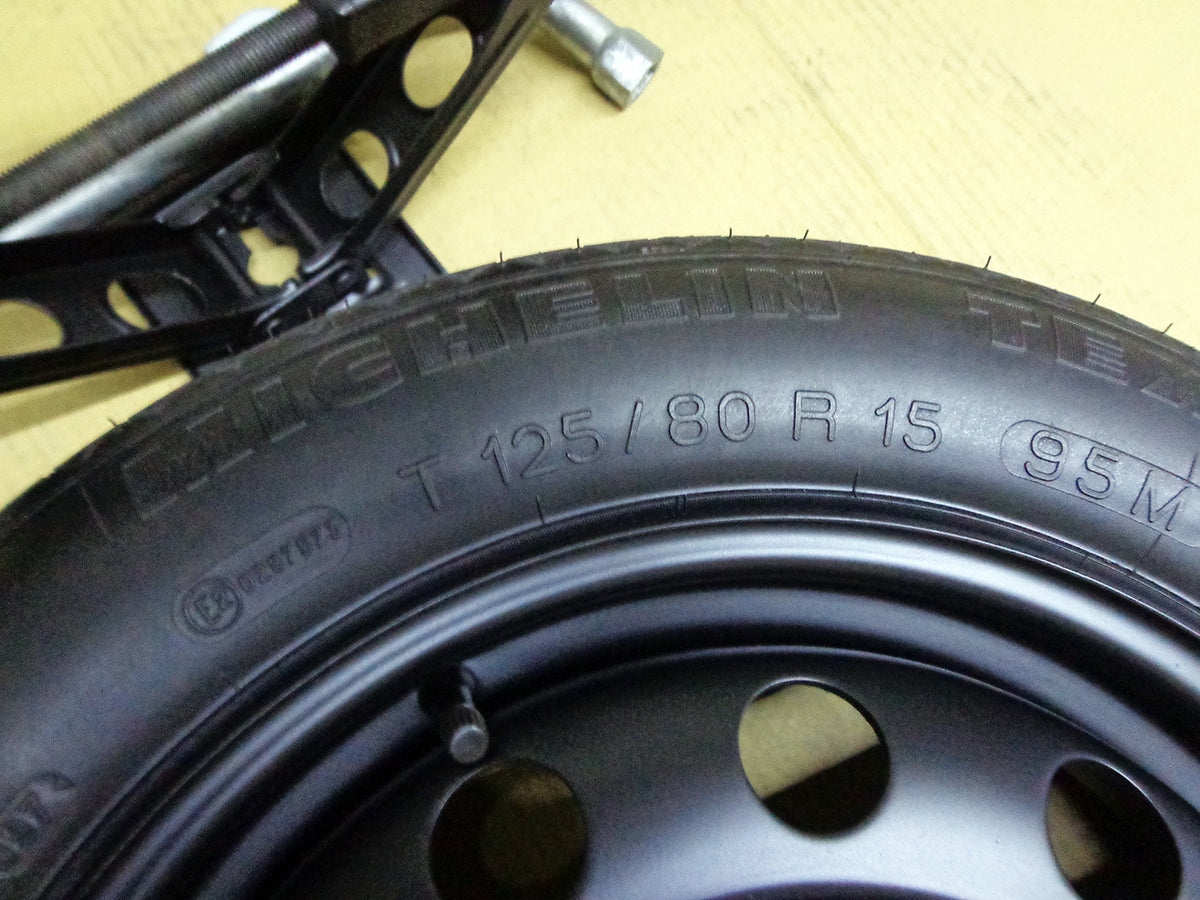Ruotino Di Scorta 15 Fiat Panda 125-80-15 Lanc Ypsilon 500 Qubo Ford ka