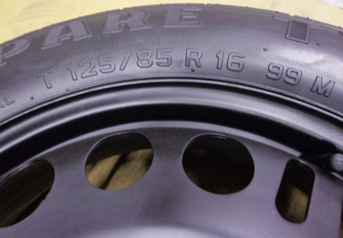 Ruotino di scorta 16 Fiat 500X Alfa Giulietta Jeep Renegade