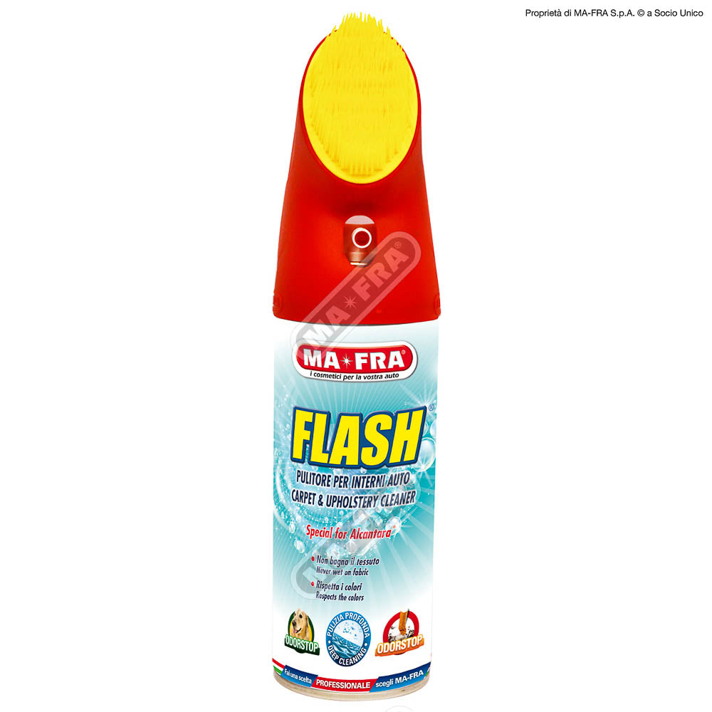 MA-FRA Flash – Pulitore Rapido Multiuso per Auto | Lucida e Protegge Senza Acqua