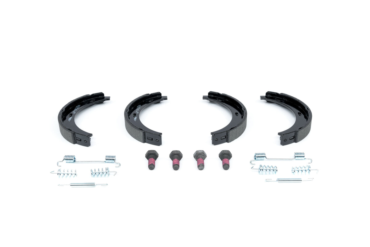 Kit ganasce freno di stazionamento ATE 164 x 20 mm con accessori