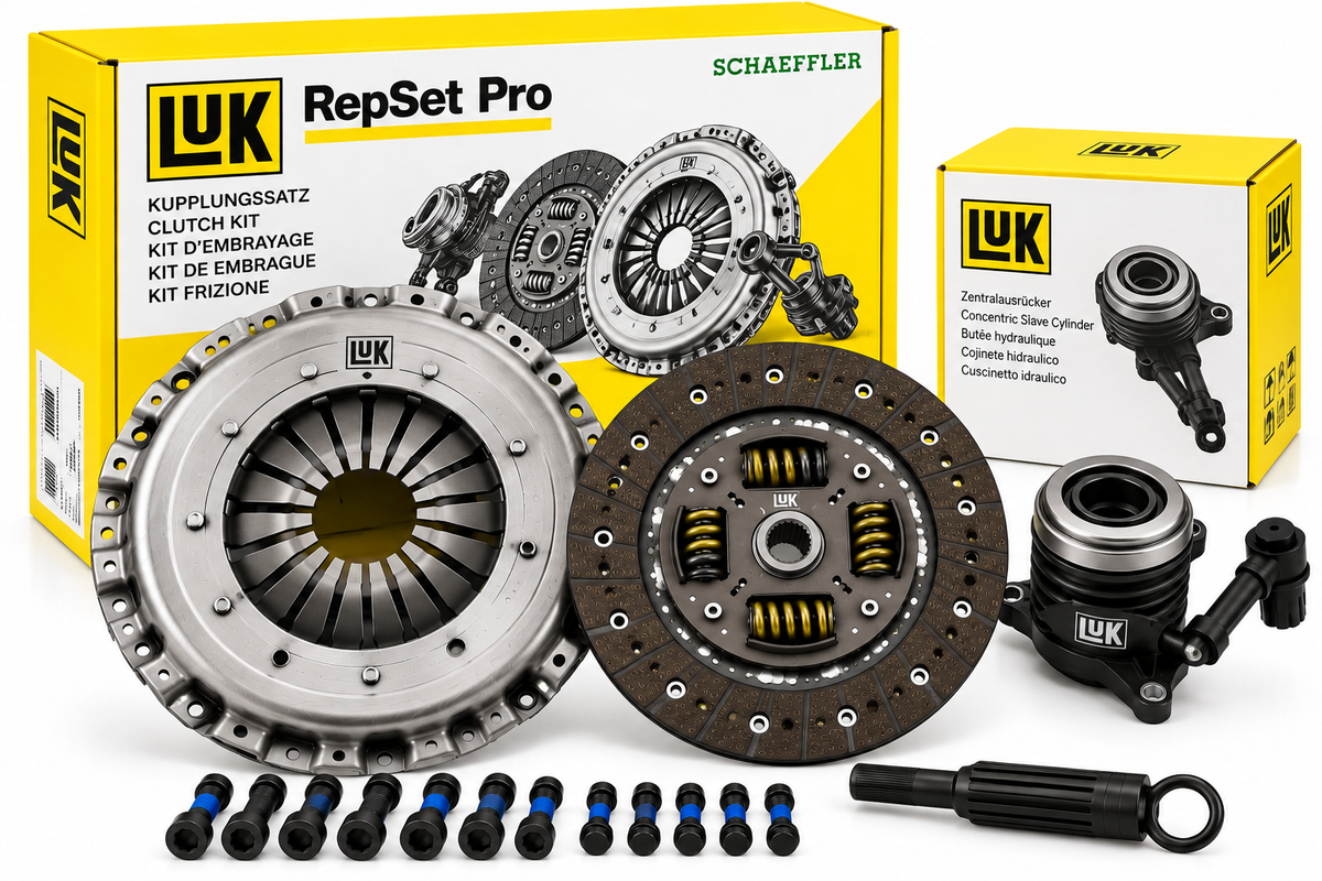 Kit frizione LuK RepSet Pro con CSC Mercedes Classe A, B e CLA