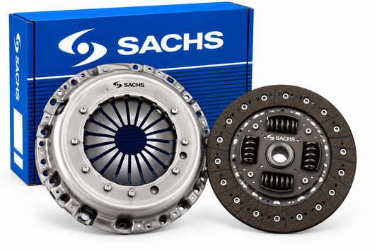 Kit frizione SACHS 180 mm con disco e spingidisco
