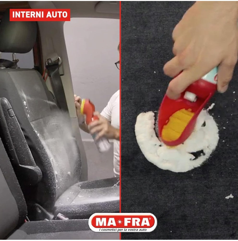 MA-FRA Flash – Pulitore Rapido Multiuso per Auto | Lucida e Protegge Senza Acqua