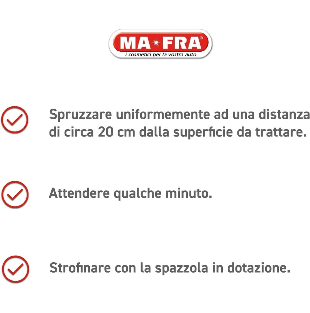 MA-FRA Flash – Pulitore Rapido Multiuso per Auto | Lucida e Protegge Senza Acqua