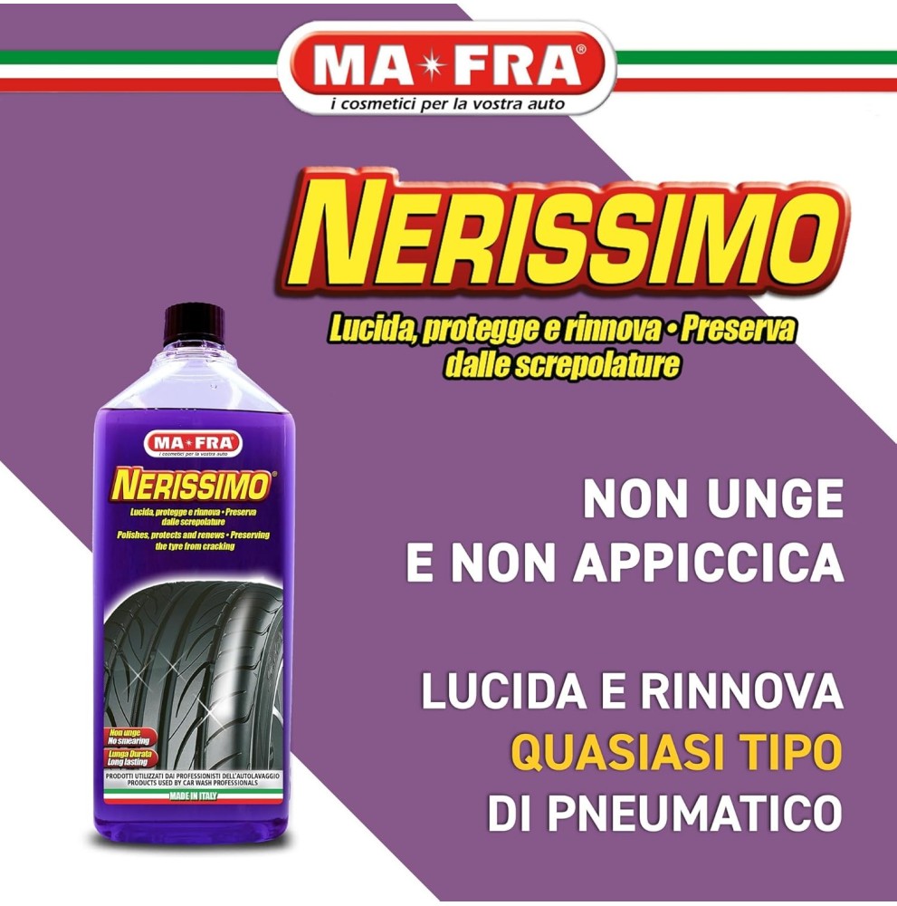 MA-FRA Nerissimo 1 L – Nero Gomme Concentrato Superlucidante
