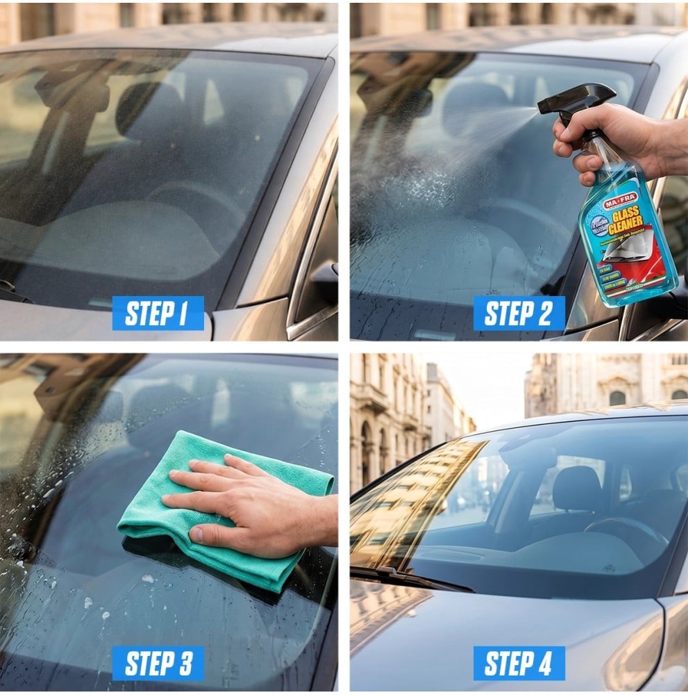 MA-FRA Glass Cleaner – Sgrassante Vetri Auto Anti-Aloni