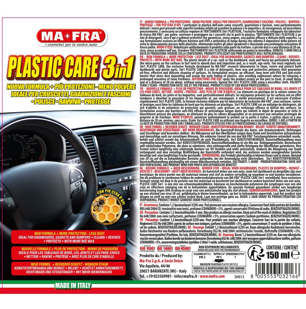 MA-FRA TRATTAMENTO PLASTICHE 3 IN 1 - 500 ML