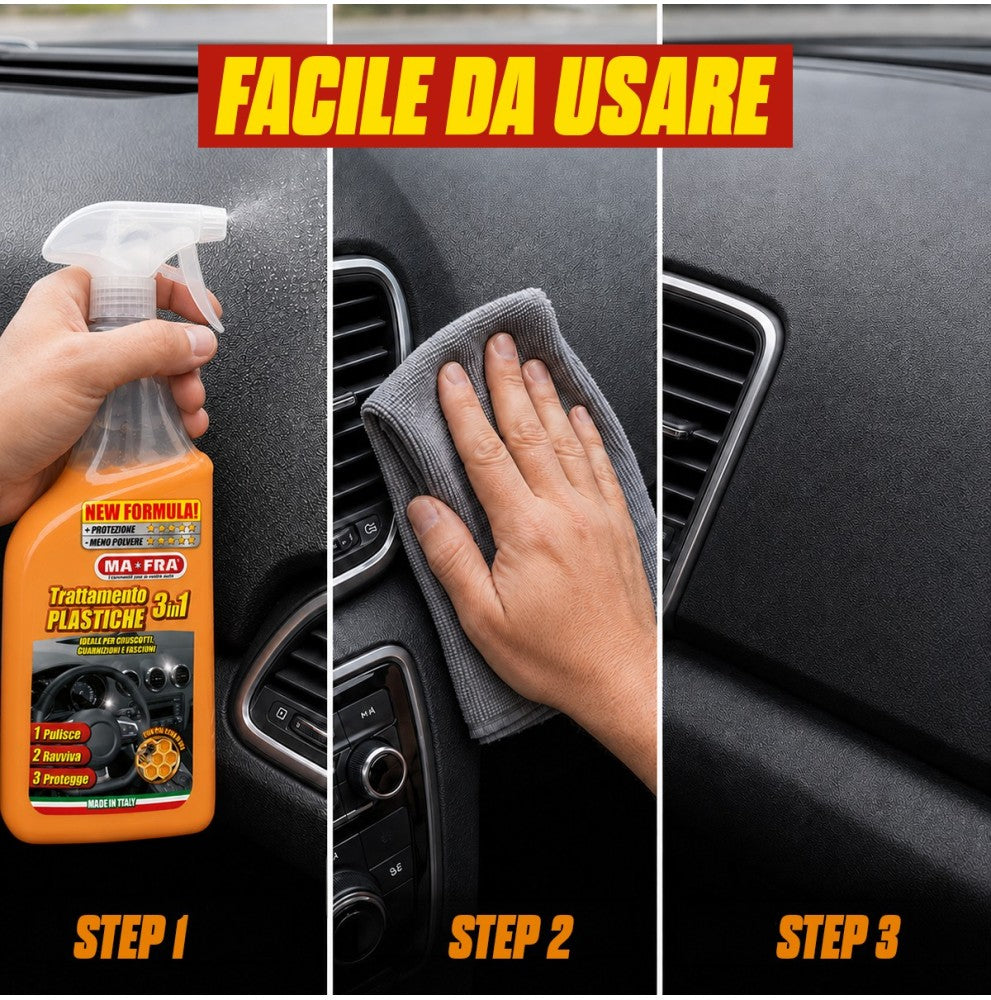 MA-FRA TRATTAMENTO PLASTICHE 3 IN 1 - 500 ML