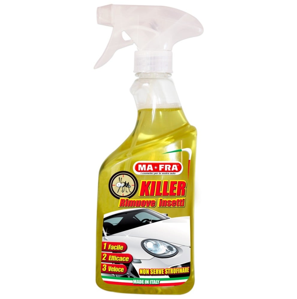 MA-FRA Killer Rimuovi Insetti 500 ml – Pulimoscerini Spray Auto